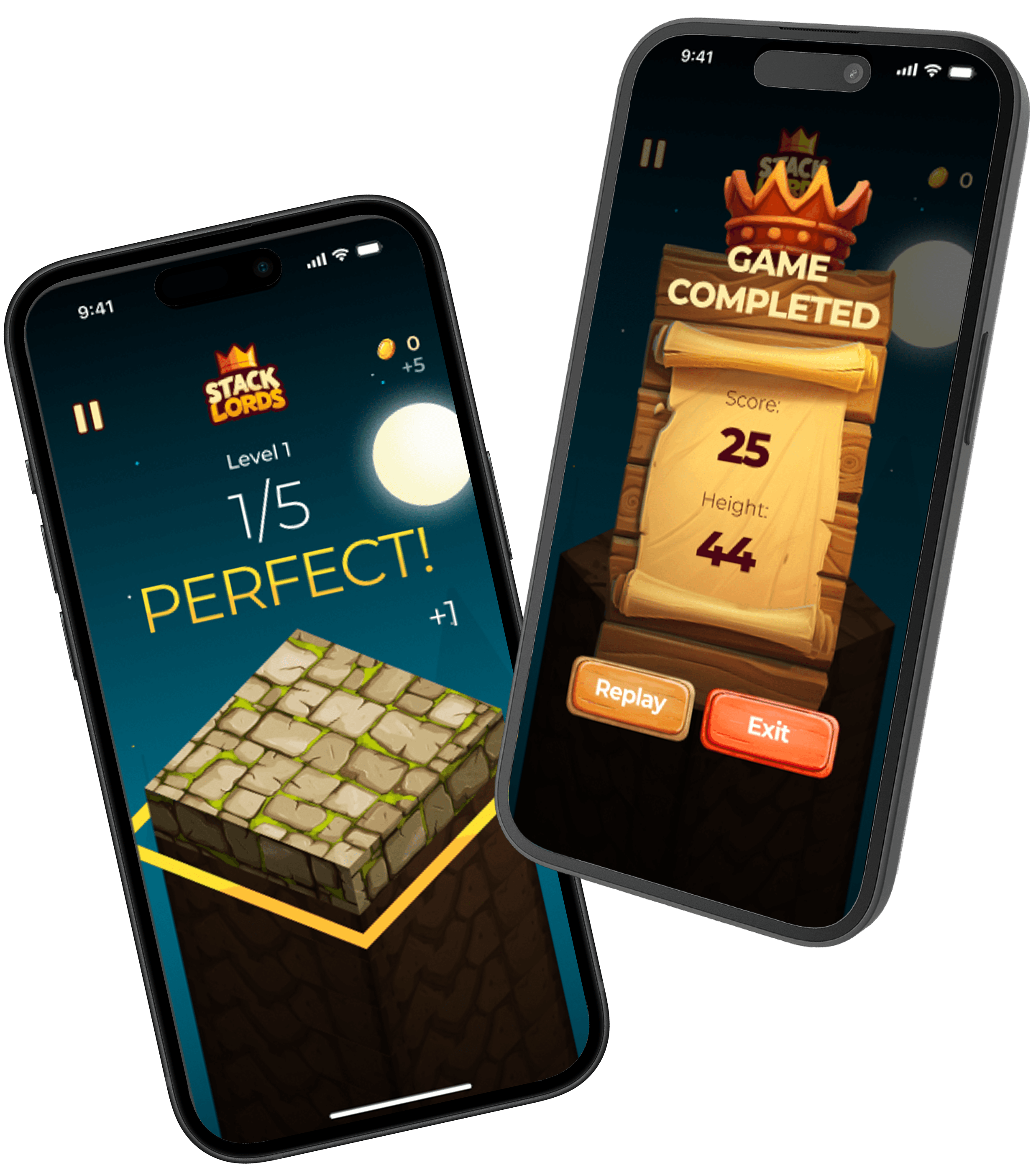 Game feature showcase